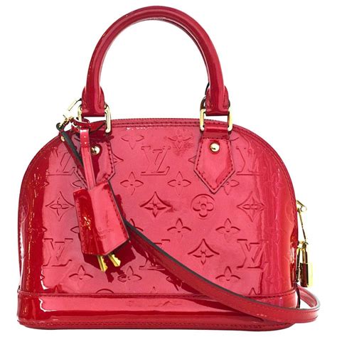 red leather lv bag|louis vuitton bally leather bag.